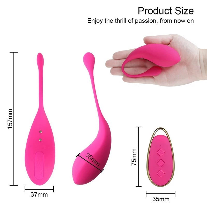 Remote Control Wearable Massager for Women